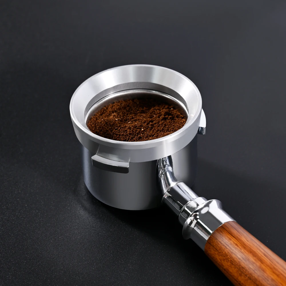 Espresso Coffee Replacement Dosing Ring Dosing For Delonghi Funnel Aluminum with 6 Magnets Fits 51/54/58/58.5mm Portafilter