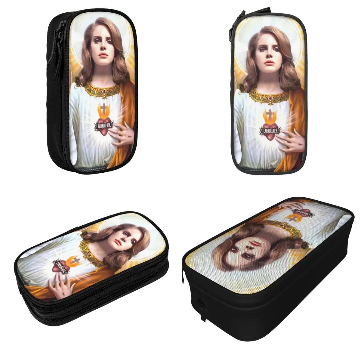 Lana Del Rey Pencil Cases Classic Pen Box Bag Girl Boy Big Capacity Students School Gift Pencilcases