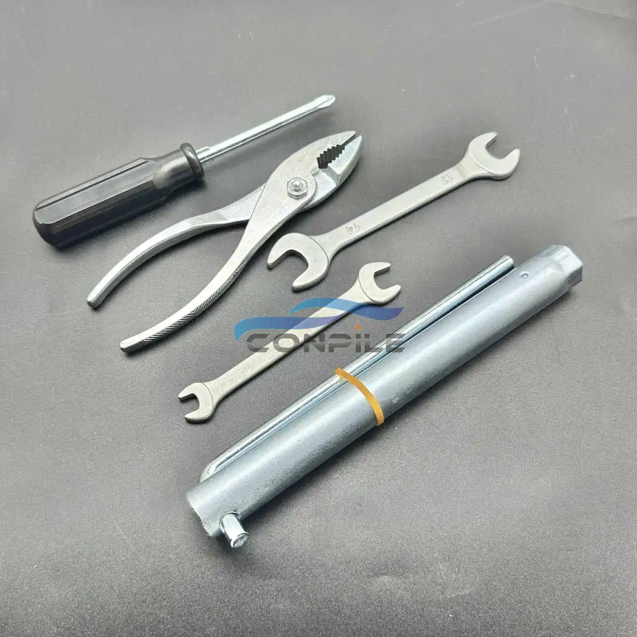 A set for Prado Land Cruiser Land Patrol Tools Pliers, Screwdrivers, Open Spark Plug Sleeves, Original