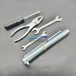 A set for Prado Land Cruiser Land Patrol Tools Pliers, Screwdrivers, Open Spark Plug Sleeves, Original