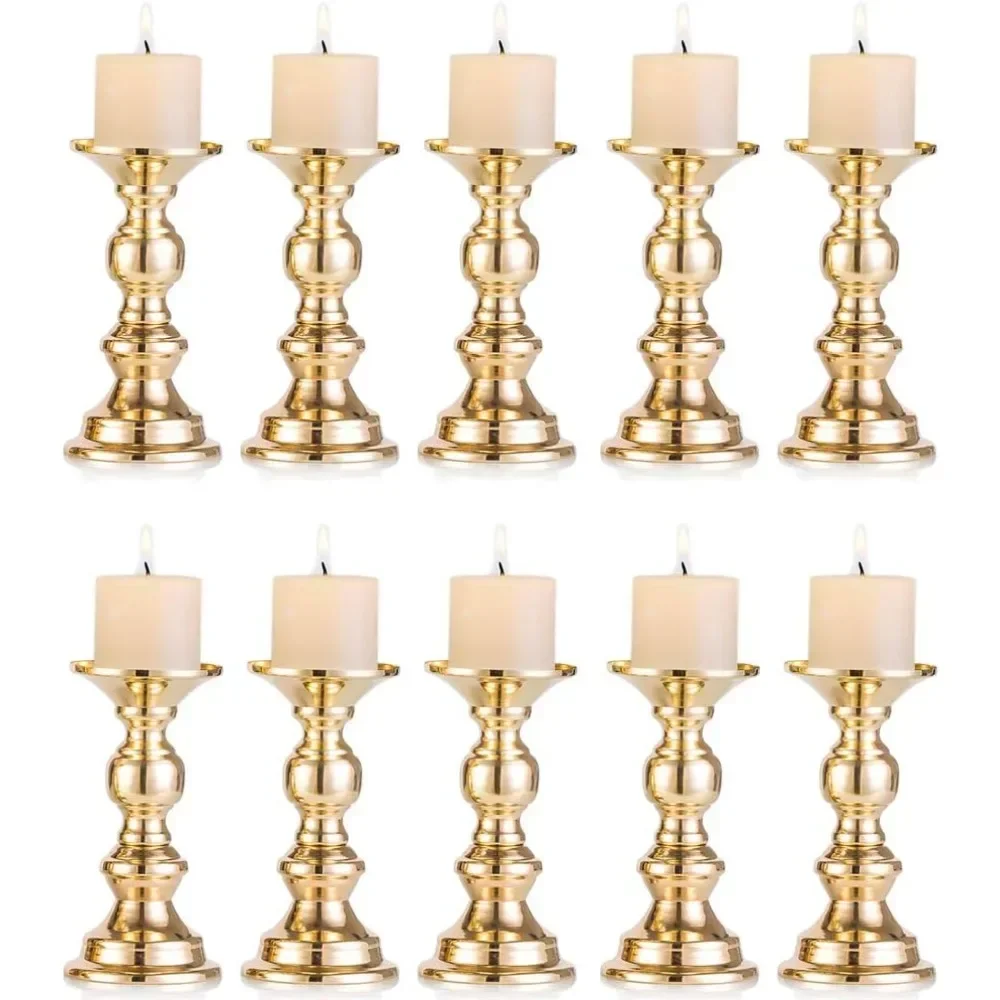 

Candlestick holder,Wedding Centerpieces Candlestick Holders for 2 Inches Candles Stand Decoration Ideal for Weddings Centerpiece