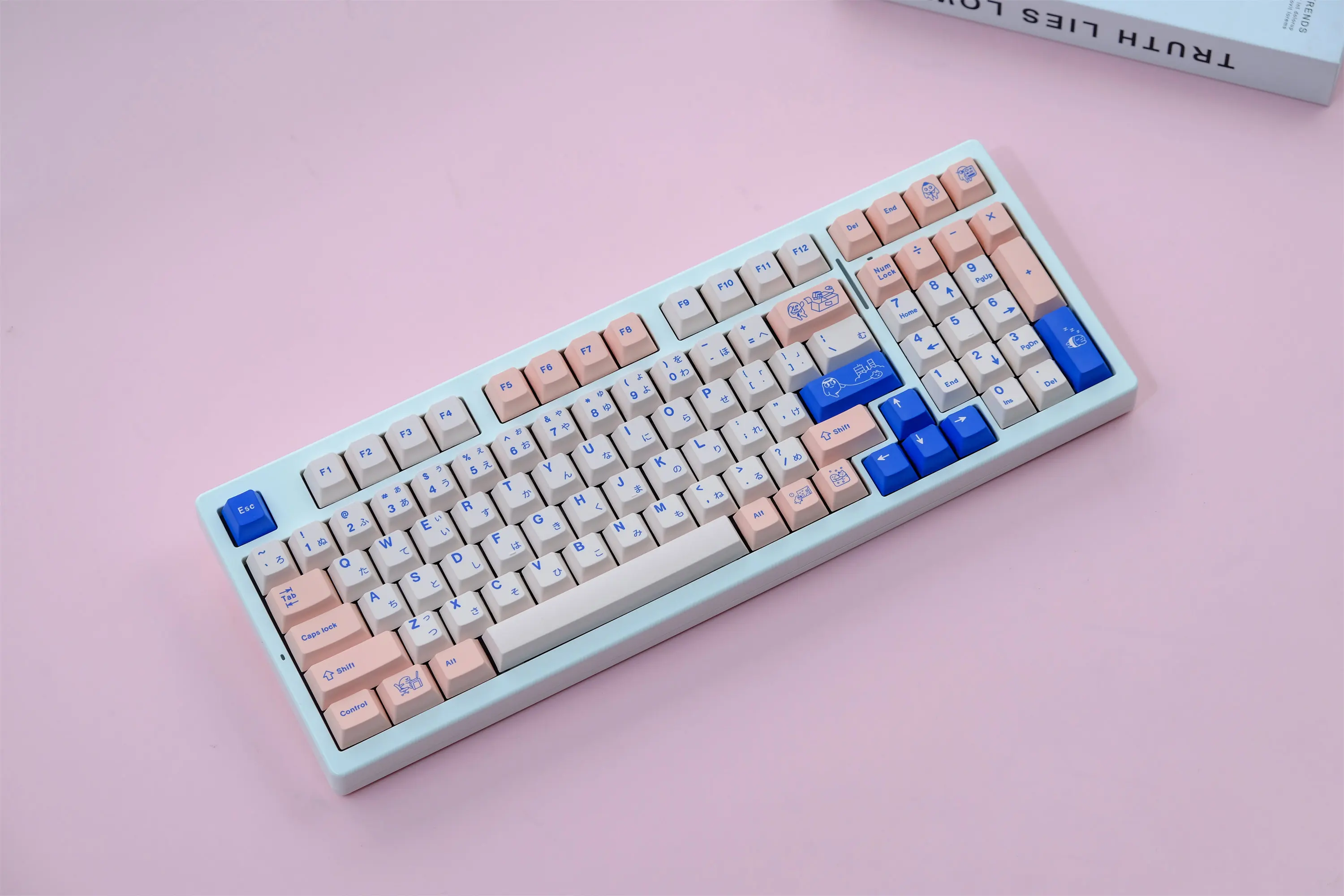 GMK Poco Keycaps Set 129 Keys PBT Material Keycaps Cherry Profile DYE-SUB For MX Switch Wooting Mechanical Keyboard Keycaps
