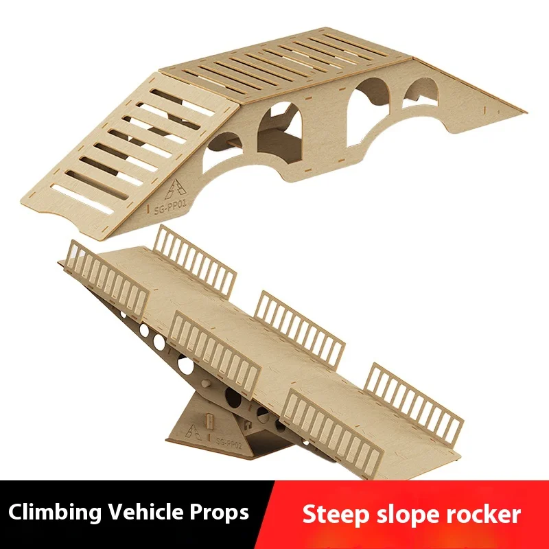 

Remote control car model 1/24 1/18 Desktop climbing car props simulate obstacle roadblocks steep slopes