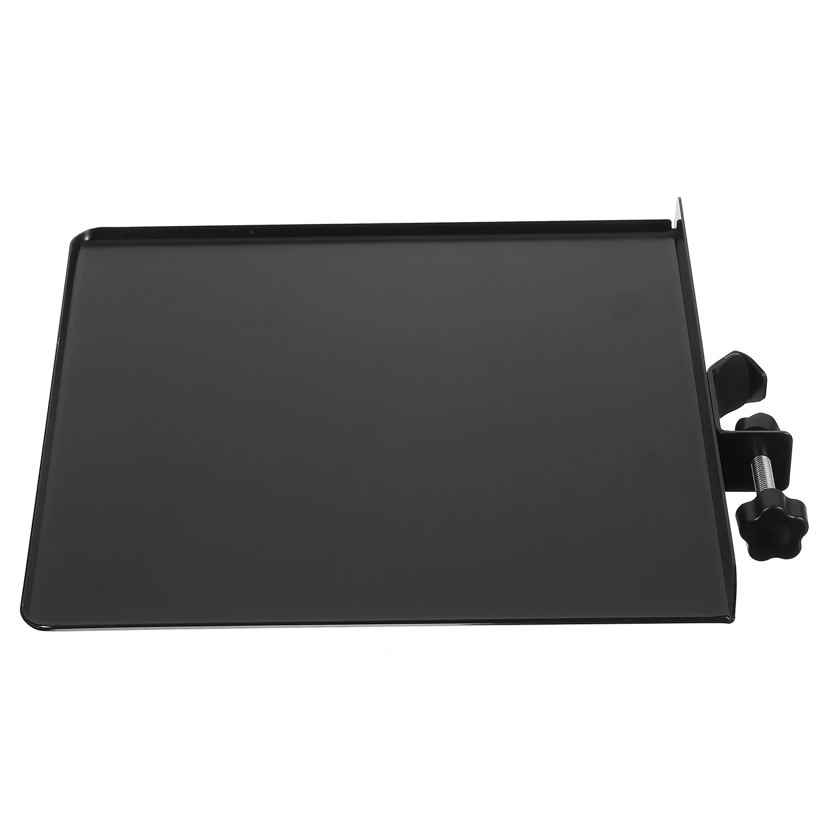 

Mic Stand Tray Black Metal Large Size Sound Card Holder Live Broadcast Clamp Design Storage Musical Accessories