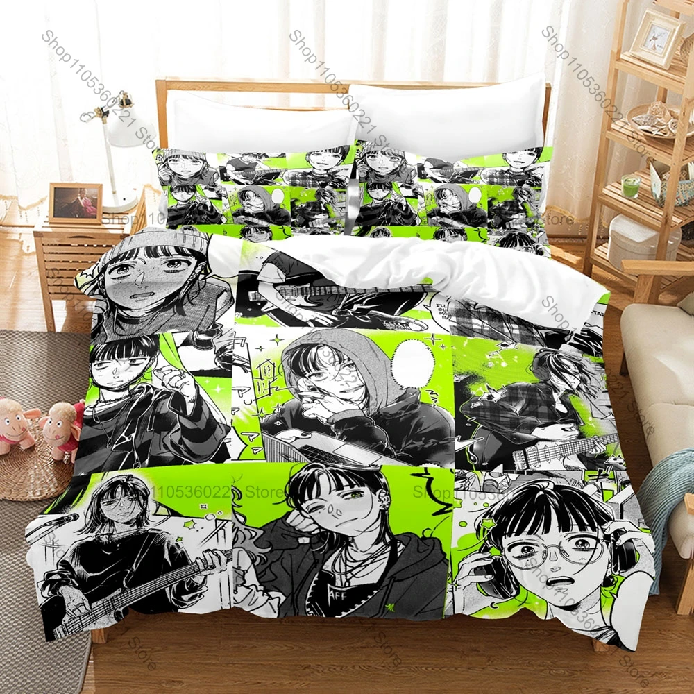 Cool The Guy She Was Interested In Wasn't My Guy Bedding Set 3D Print 3 Piece Bed Linen for Kpop Fans Bedroom Decor