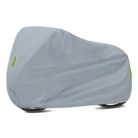 Universal Motorcycle Cover All Season Waterproof Outdoor Protection Against Dust, Debris Rain (M-XXXXL) 210D Oxford Cloth 1PC