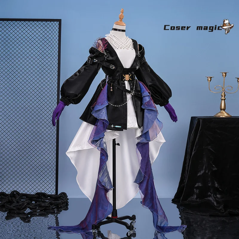 Arknights Highmore Cosplay Costume Uniform Halloween Carnival Party Christmas Play Role Clothes Clothing for Women