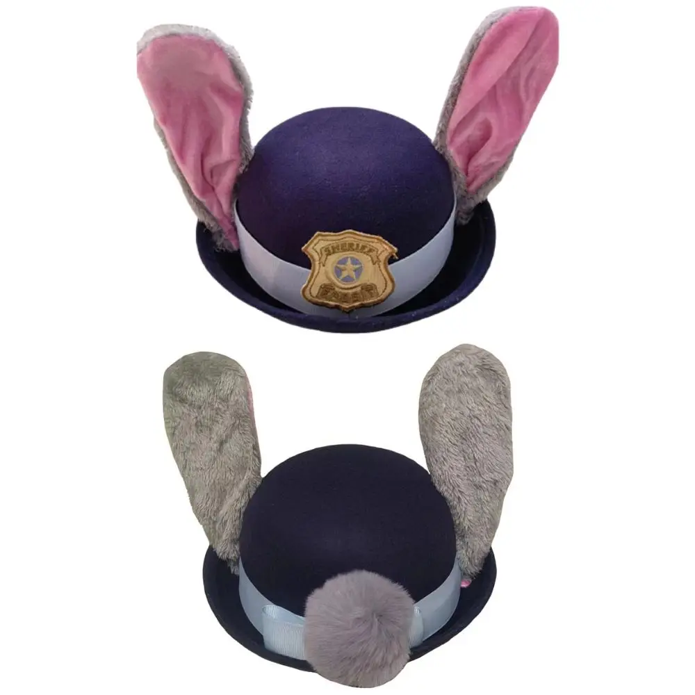 Judy Hopps Cosplay Zoo Rabbits Fantasy Costume Disguise for Adult Women Hoodie Animals Coat Sweatshirt Halloween Carnival Suit