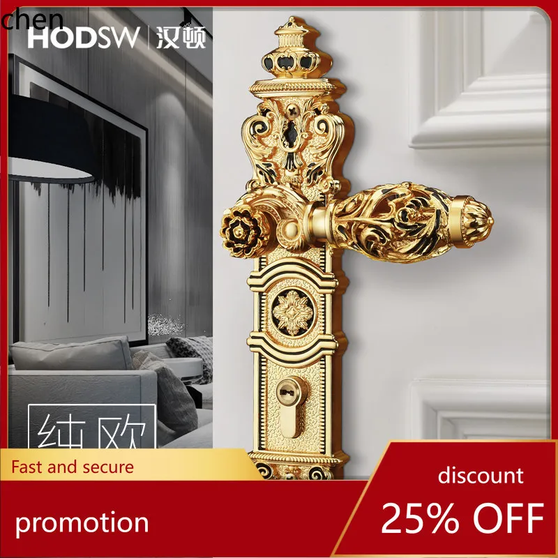 

HT hardware - interior wooden door locks, handles, and latches for rooms and doors - luxury style for villas