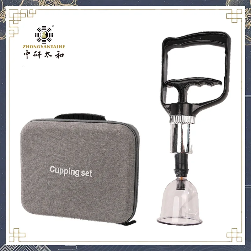 ZHONGYAN TAIHE Adjustable Vacuum Cupping Kit - 24 Shatterproof ABS Cups & Negative Pressure Pump for Full Body Therapy