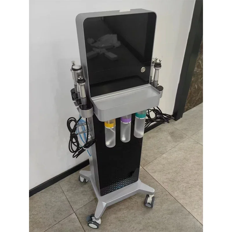 AYLIFFE 6-in-1 Koreaanse Gezichtshuidverjonging Tool Diepe Reiniging Hydrodermabrasie Ultrasone Gezichtslifting Schoonheidsverzorging Apparaat