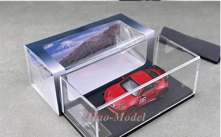 Fuji 1/64 For Toyota Pandem GR86 ZN8 Car Model Alloy Diecast Metal Simulation Toys Boys Birthday Gifts Hobby Display Ornaments