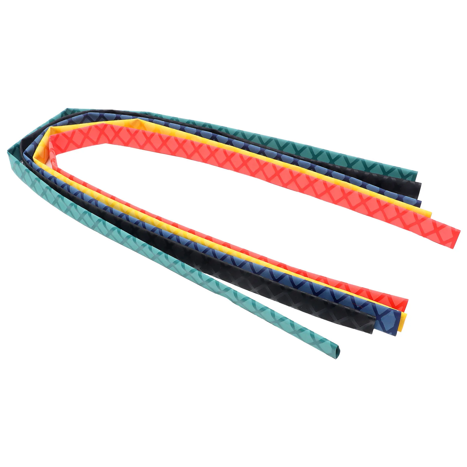 

5Pcs Heat Shrink Sleeve Handle Wrap Anti-Slip for Fishing Rod Drumsticks Badminton Rackets Multi-Purpose Grip Tube