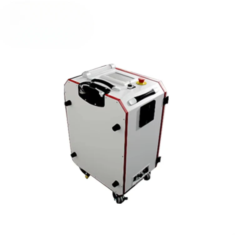 Handheld Fiber Laser Cleaning Machine Price Trolley Case Portable Laser Rust Removal Cleaning Machine