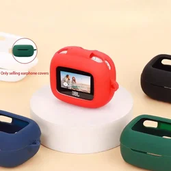 For JBL LIVE BUDS 3 Case Silicone Solid Color Shockproof Earphone Accessories Protector For JBL LIVE BUDS 3 Cover