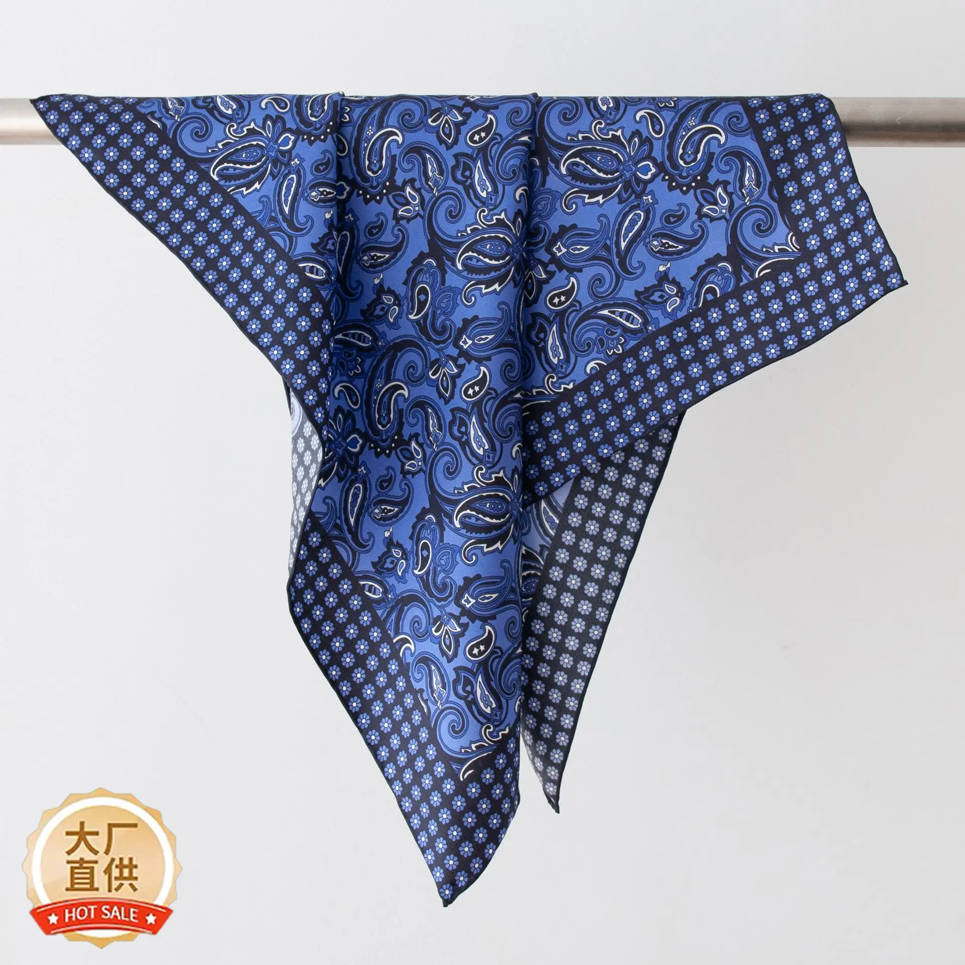 

Spring and Summer Men's Women's New Polka Dot Scarf Elegant Graceful Versatile Fashion Accessories Internet Celebrity Same Style