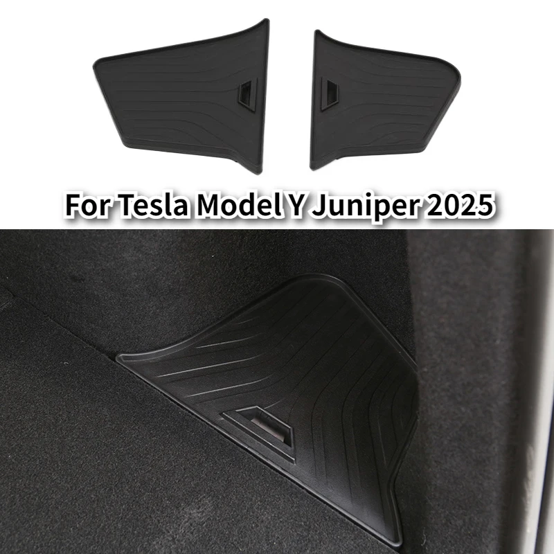 

Задний багажник, левая и правая боковая крышка для хранения Tesla Model Y Juniper 2025, крышки из ТПЭ, органайзер для хранения, аксессуары для салона автомобиля