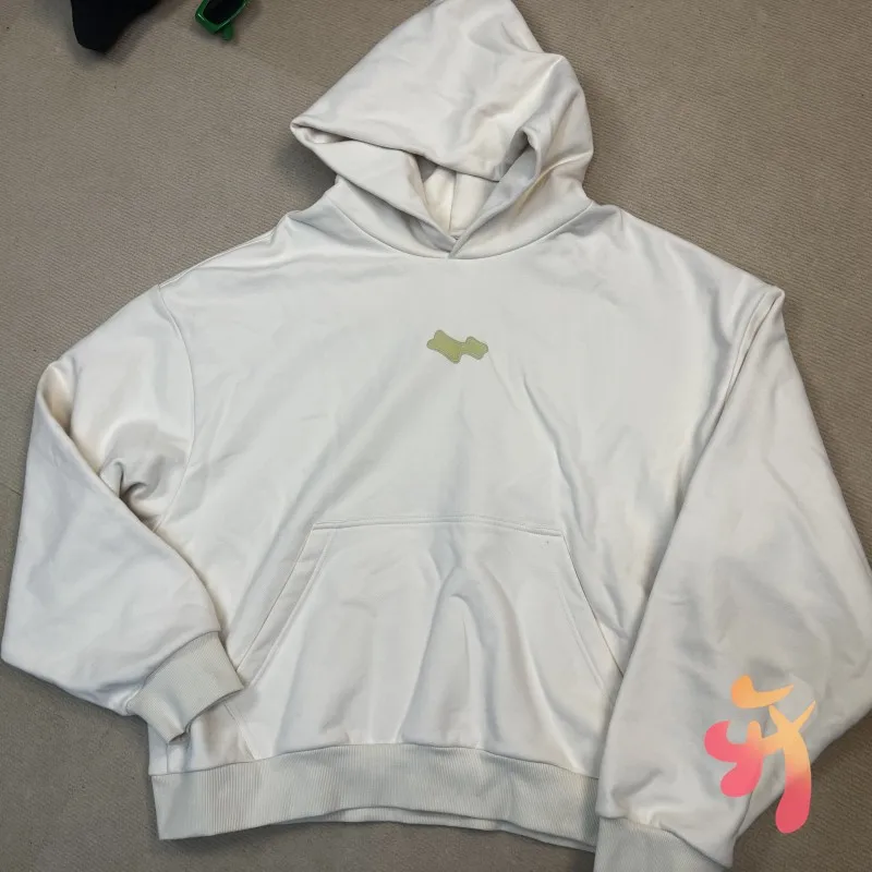 

Худи оверсайз Skylrk с вышитым логотипом посередине и буквенным принтом на спине, унисекс, для уличного стиля, зимнее, флисовое