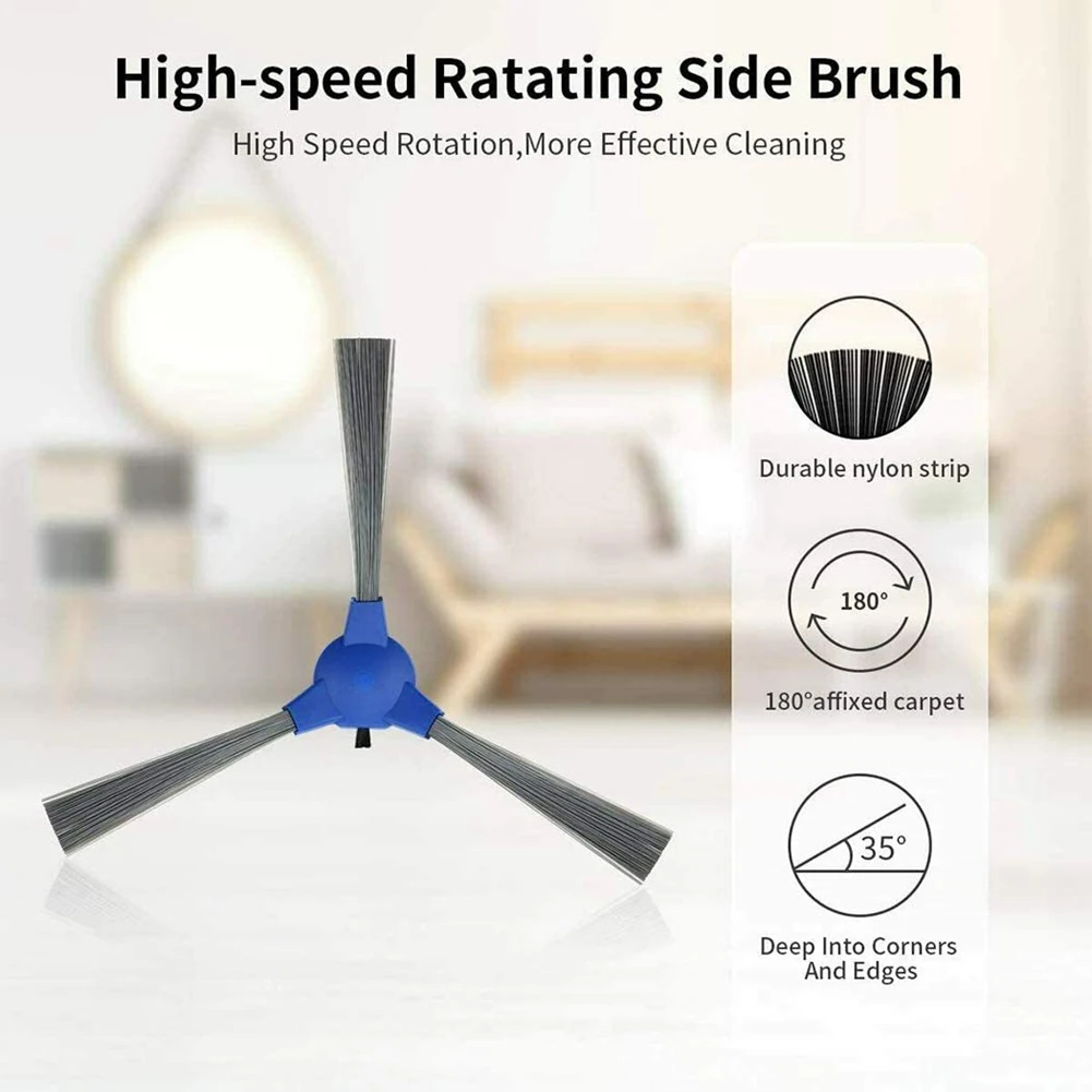 Replacement Parts Main Brush Side Brushes Filter for Kyvol Cybovac E20, E30, E31 Robot Vacuum Cleaner Accessories A