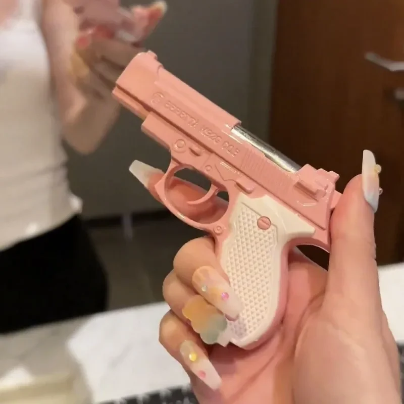 Pistola de rábano a prueba de viento, encendedor de llama recta Rosa personalizado, encendedor de cigarrillos creativo para hombres, accesorios para