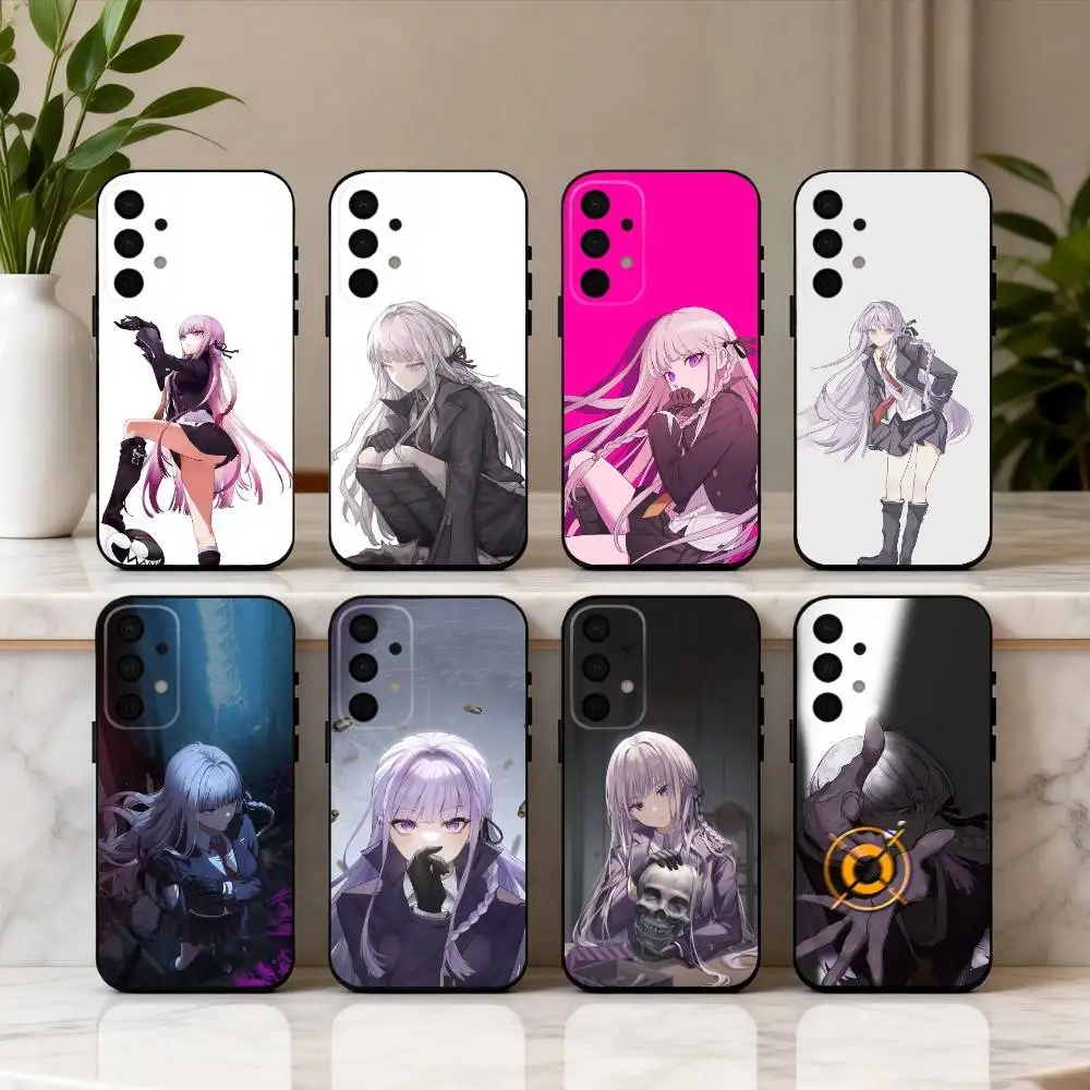 

K-Kyoko K-Kirigiri Danganronpa Cute Phone Case For Samsung Galaxy A73,A72,A71,A70,A53,A52,A51,Others Soft Black Cover