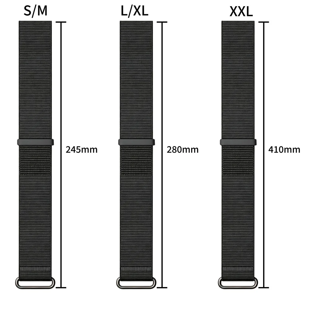 BEHUA Uhrenarmband für Garmin Cirqa Smart Band XXL Armband XL SM Verstellbares Armband Ohne Bildschirm Klettverschluss Correa Zubehör – Detail 3