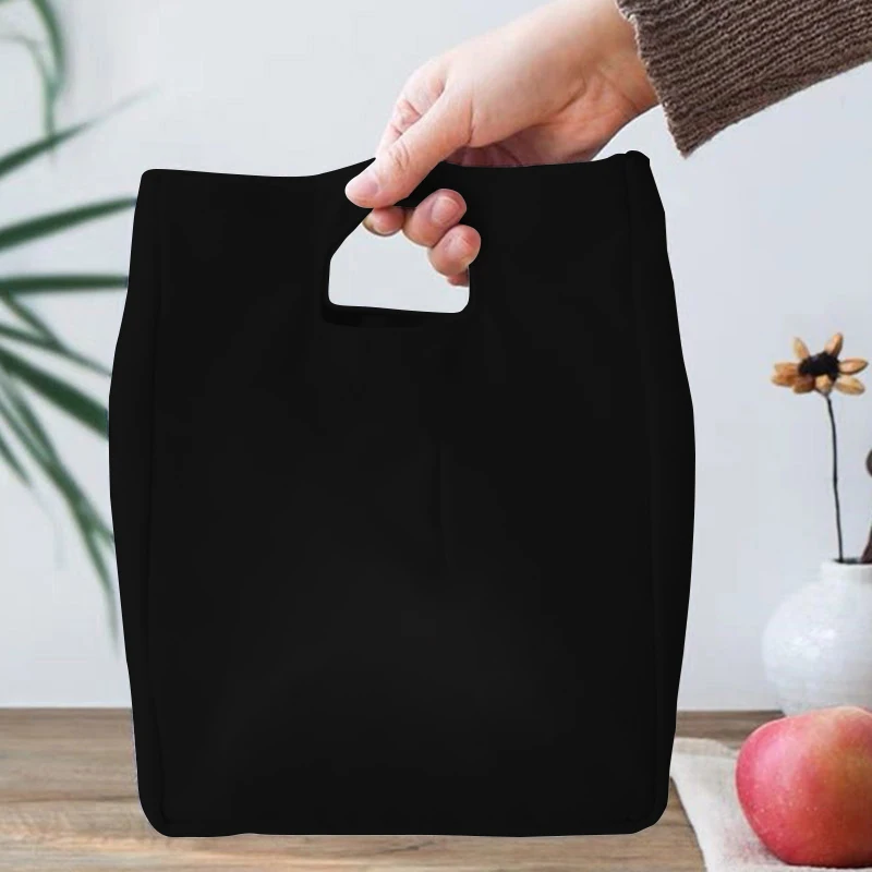 Borsa per il pranzo per bambini Borsa per il pranzo termica isolata Borsa per il pranzo portatile in tela di tela Borsa per il pranzo Borse per il