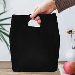 Borsa per il pranzo per bambini Borsa per il pranzo termica isolata Borsa per il pranzo portatile in tela di tela Borsa per il pranzo Borse per il trasporto di alimenti Picinic