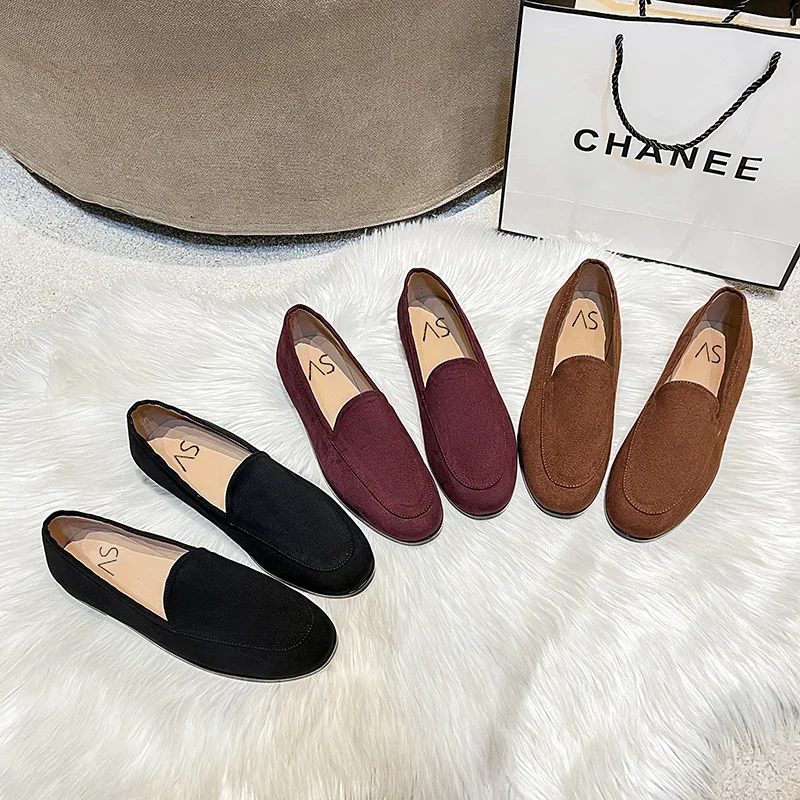 Baotou Half Slippers Women Summer Wear Muller Shoes 2024 New Flat Sandals Loafers Shoes