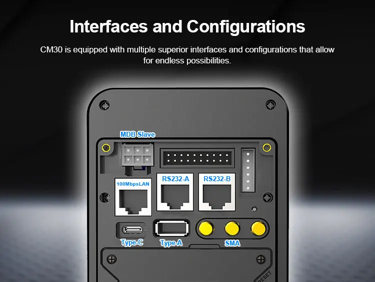 Cashless Payment Terminal Self-payment Order Android Touch Screen Card Reader Machine for Vending Machine CM30