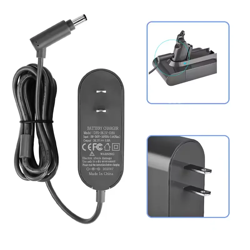 

Charger for Dyson Vacuum Cleaner V6/V7/V8 V11/V15 30.45V 1.1A DC31 DC34 SV18 Digital Cordless Replacement Power Supply Adapter