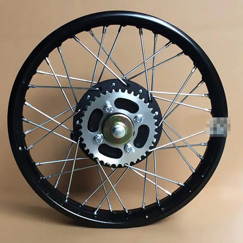 CG125 Motorcycle Retro Modified Rear Hub Widened and Enlarged Hub Assembly 16 Inch 17 Inch 18 Inch Spoke Rear Wheel HJ125