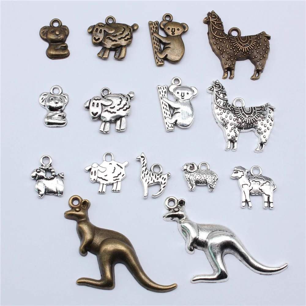 Body Jewelry Australia - 20pcs Australia Series Charms Koala Bear