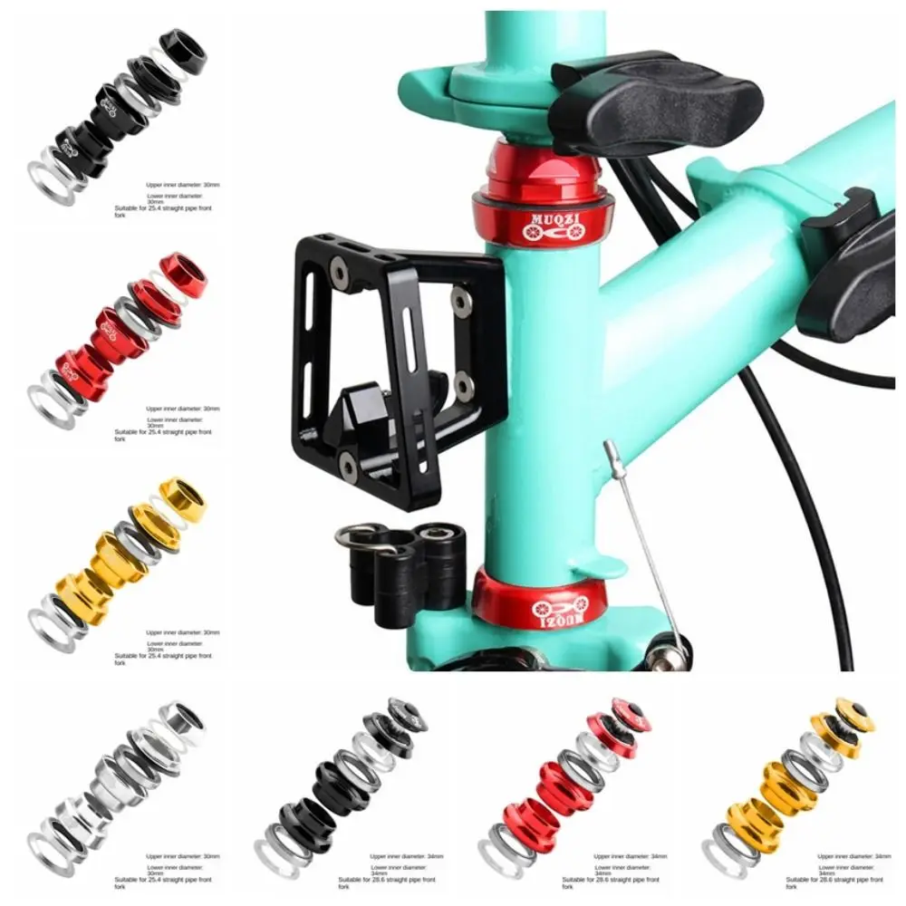 

Tapered Tube Bicycle Headset Cover 28.6mm Straight Tube Bicycle Stem Top Cap Cool 25.4mm Bike Bearing Frame Head Headset