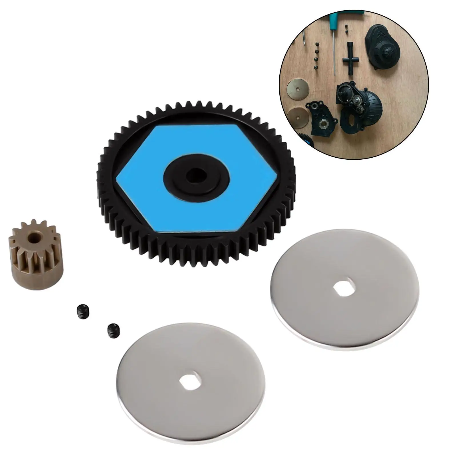 AX31027 56T Spur Gear & 13T Motor Gear Set for Axial SCX10II RC Crawler