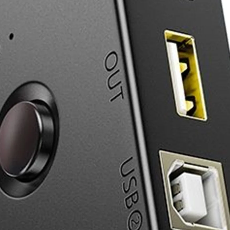 

Переключатели общего доступа к USB-принтеру Разветвитель 2-в-1 USB-концентратор для печати Конвертер Селекторная док-станция для принтера для ПК Принтер Компьютер