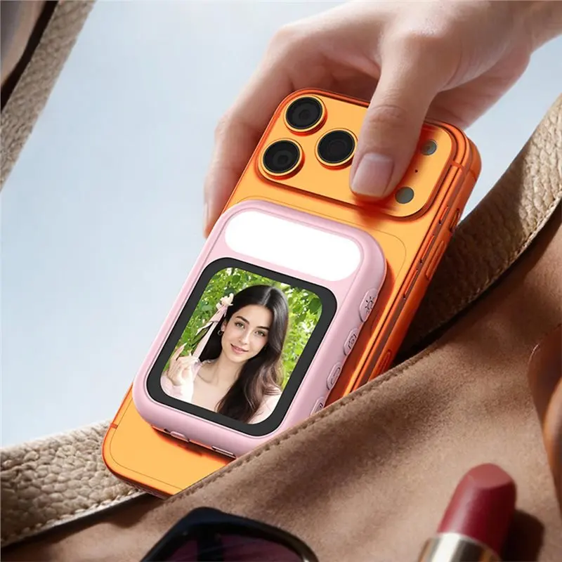 Multi Purpose Phone Selfie Screen Magnetic Selfie Light 2 Color Temps Wireless For Vlog Monitor Screen For Live