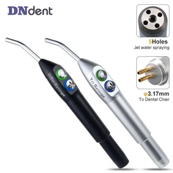 Dental Tri Syringe 5Holes air water spray gun 3 Way Triple Syringe Handpiece Oral teeth cleaning equipment