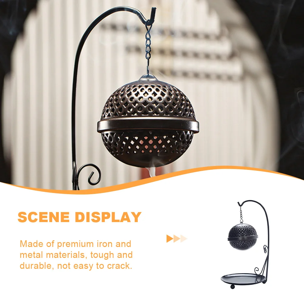 

Backflow Incense Burner Aromatherapy Ornament Ceramic Holder Home Decor Carving Study Bedroom Yoga Room Gift