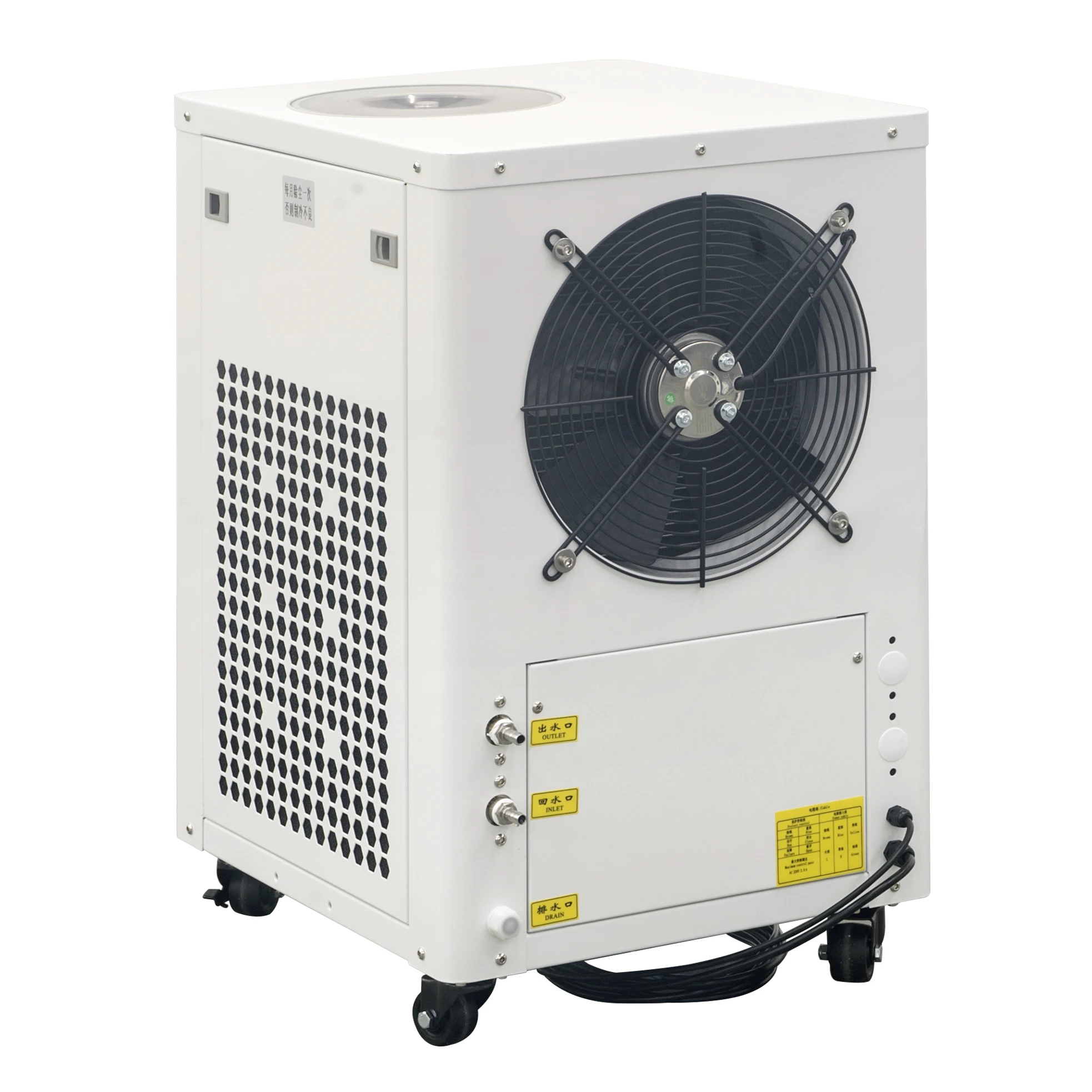 

Best Price Industrial Chillers High Efficiency Screw Chiller Equipment with 220V Motor Lab-Cooled Machine