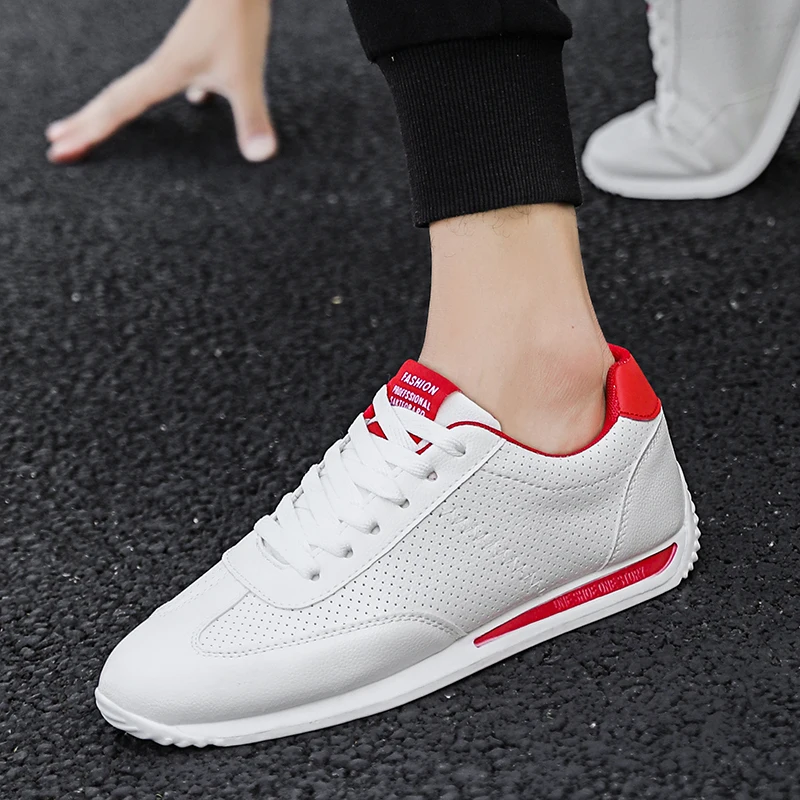 PUPUDA White Sneakers Shoes Men Comfortable Walking Shoes For Men Summer Women Casual Running Sport Vulcanized Sneakers Men 2022