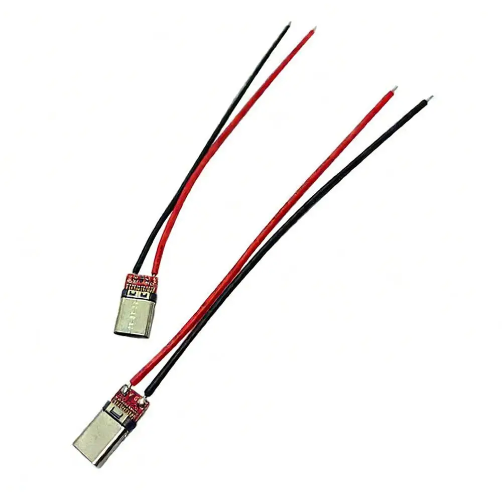 

10pcs Professional 20AWG USB C Connector Male to Female Welding Type-C Wire Universal Charging Electronic Repair