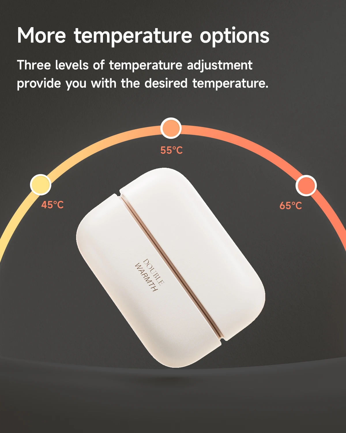 2-in-1 Magnetic Rechargeable Hand Warmers Electric Portable Handwarmers Long Lasting Safe Heating Warmer Pocket Heater New view 5
