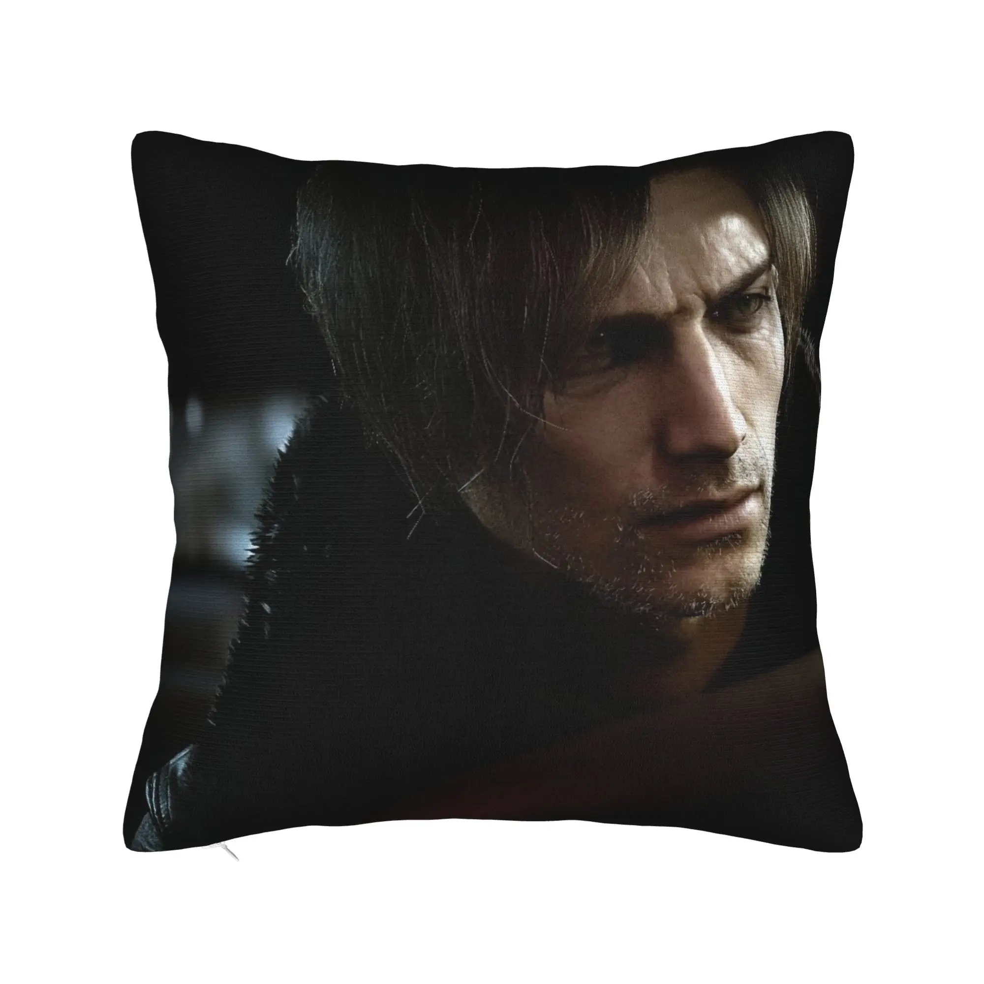 Residents Evils Requiem Pillowcase Printed Cushion Cover Decoration Leon S. Kennedy Pillow Case Cover Home Drop Shipping 45*45cm