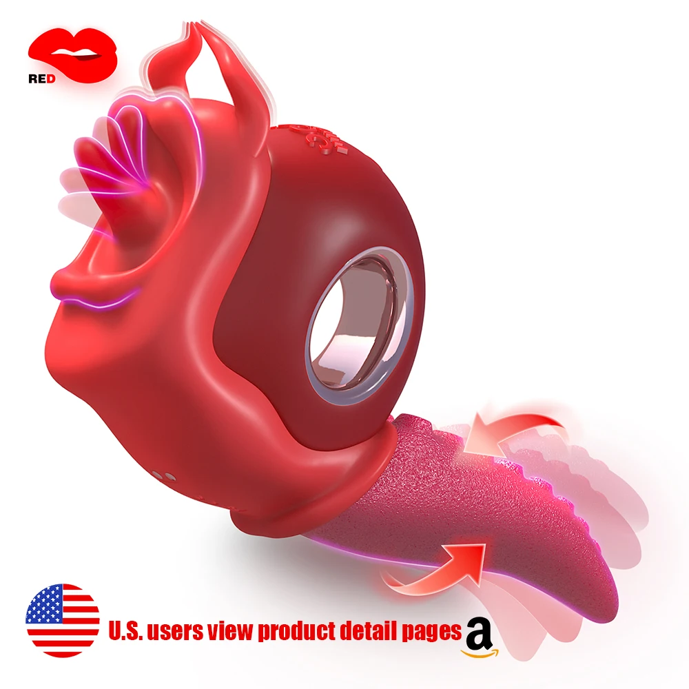 النساء اللسان الجة سوينغ دسار هزاز البظر الحلمة g-بقعة كس محفز المهبل الشرج الاستمناء الجنس لعب للأزواج #1