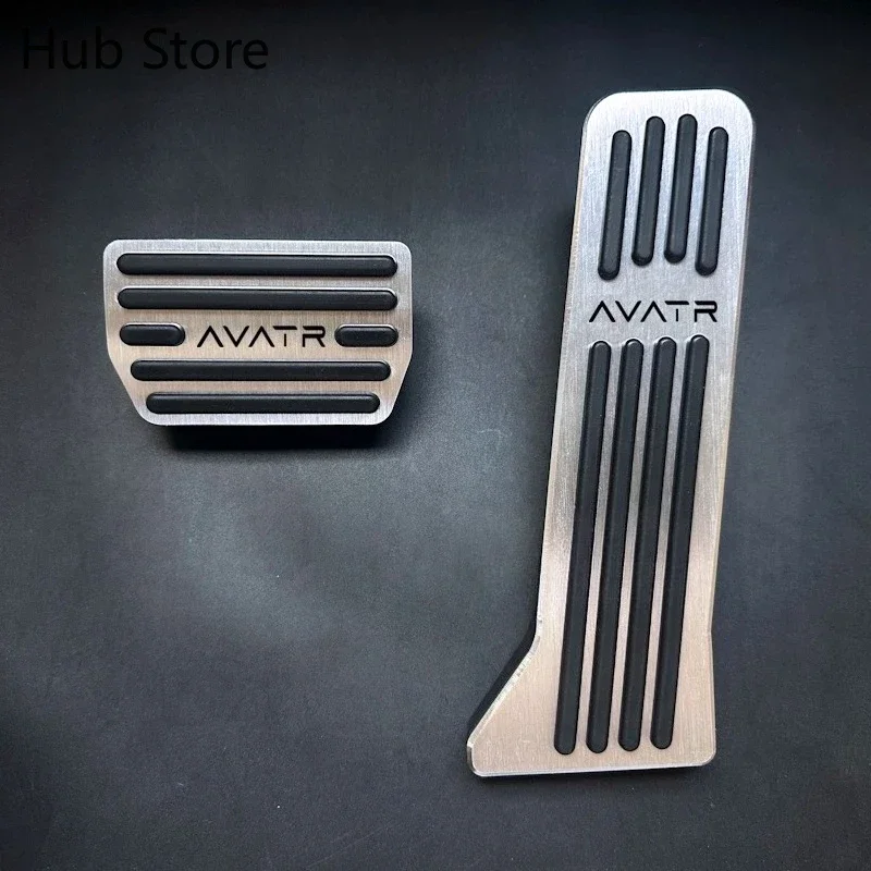 For Avatr 12 07 11 06 2025 Specialized interior modification anti slip metal brakes throttle pedals and foot pedals