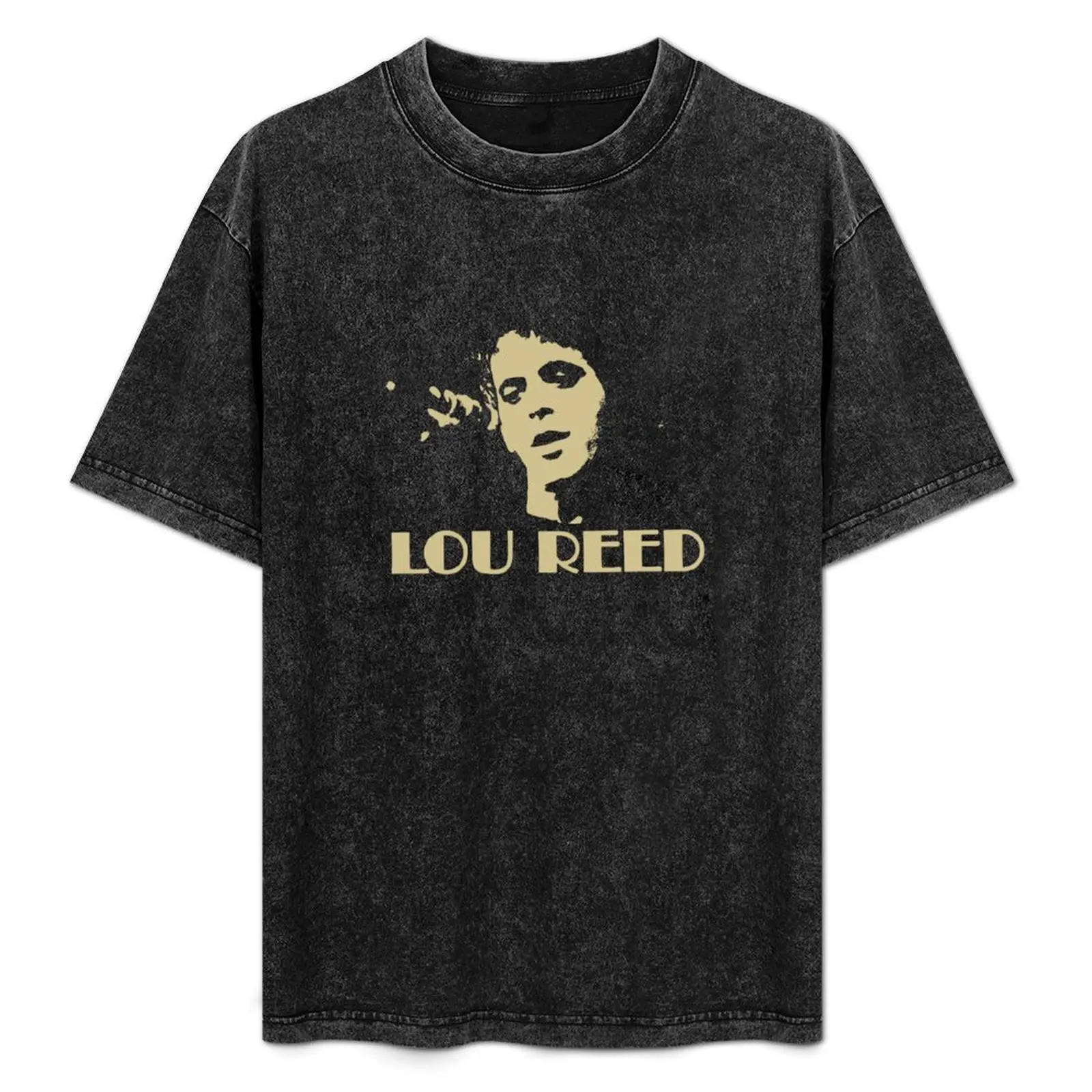 

lou reed transformer T-Shirt Retro Style Print Casual Top