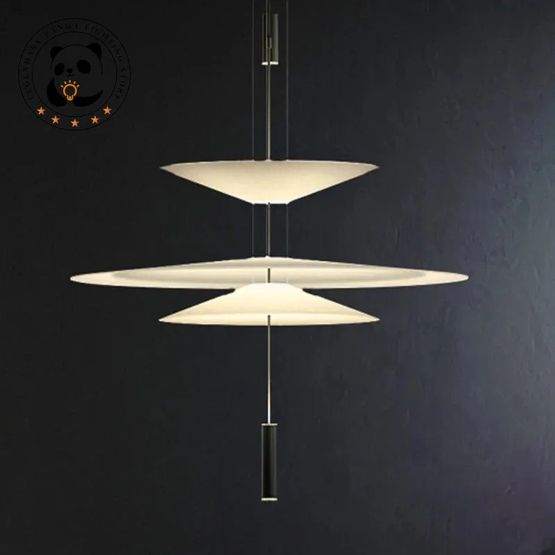 Modern Personality Pendant Lamp Designer LED Hanging Light Flying Saucer Home Decoration Dining Table Bar Living Room Chandelier