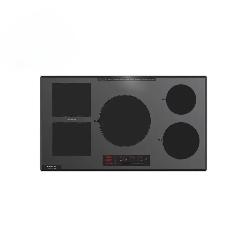 36 Inch Electric Induction Cooktop 5 Booster Burners Including 1 Flexi Element with Precise Temperature Control