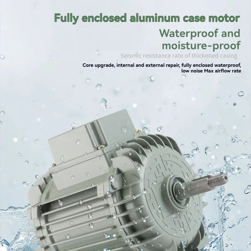 

Exhaust Fan Motor, Ventilation Motor, 380V, Oil-proof, Moisture-proof, High-temperature Resistant Axial Flow Fan Motor 220V